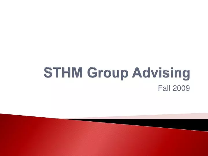 sthm group advising