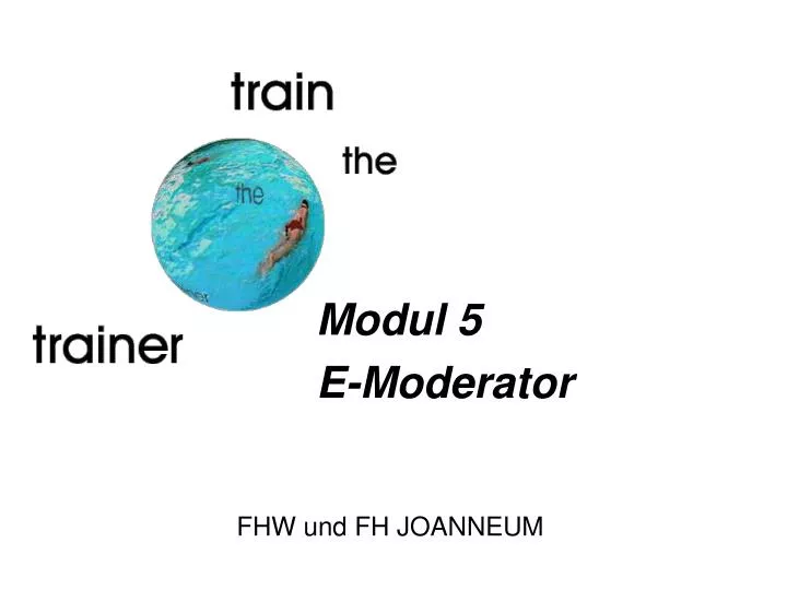 modul 5 e moderator