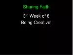 Sharing Faith - slide 1