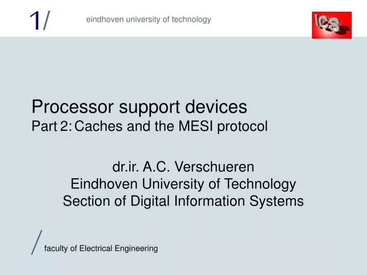 processor support devices part 2 caches and the mesi protocol