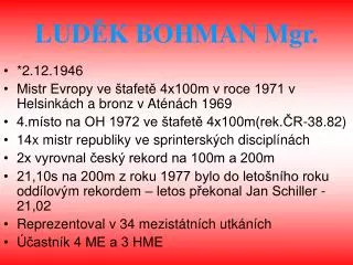 lud k bohman mgr