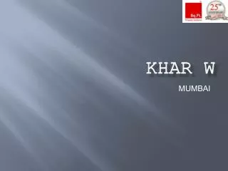 Khar w