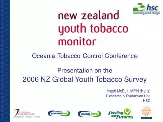 Oceania Tobacco Control Conference Presentation on the 2006 NZ Global Youth Tobacco Survey
