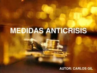 medidas anticrisis