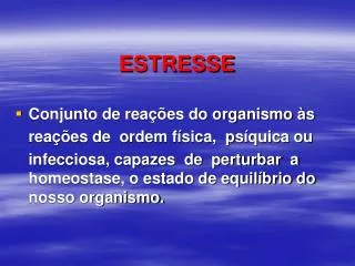estresse