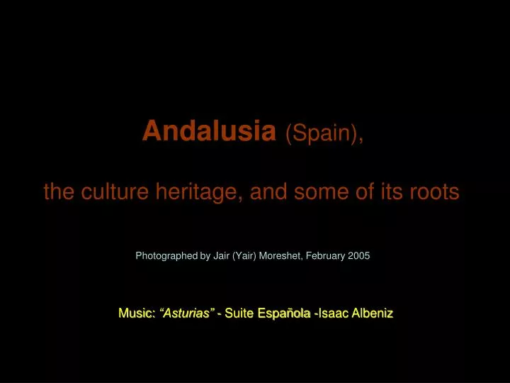 andalusia spain