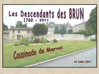23 juillet 2011
