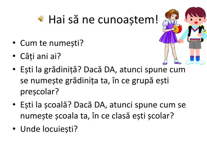 hai s ne cunoa tem