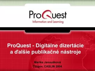 proquest digit lne dizert cie a al ie publika n n stroje