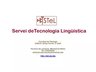 servei detecnologia ling stica