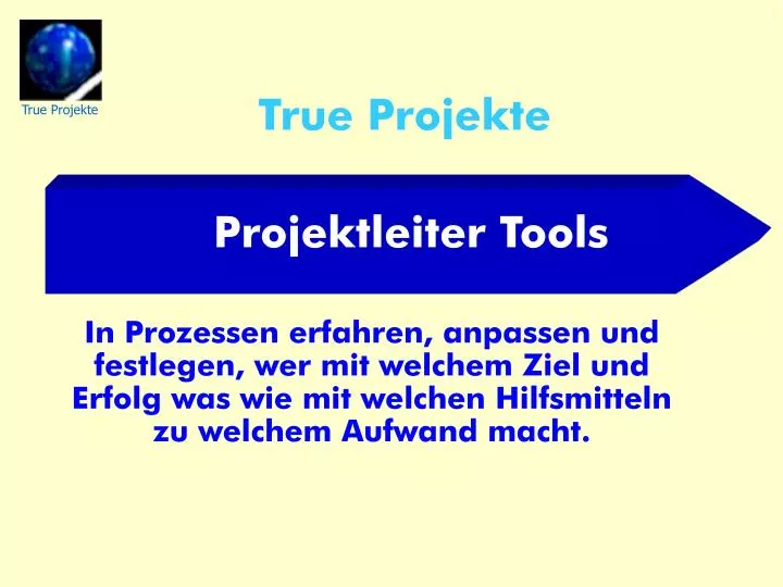 projektleiter tools