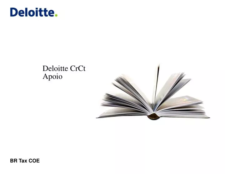 deloitte crct apoio