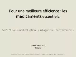 sur et sous m dicalisation surdiagnostics surtraitements