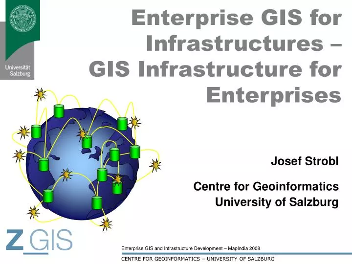 enterprise gis for infrastructures gis infrastructure for enterprises
