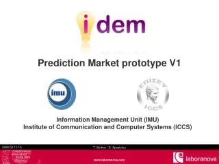 Prediction Market prototype V1