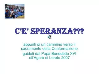 c e speranza