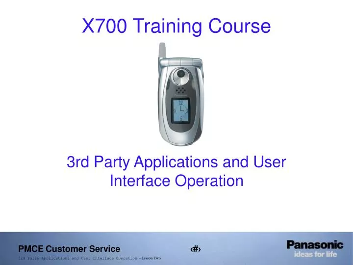 x700 training course