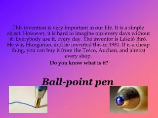 Ball - point pen