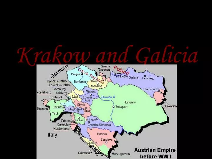 krakow and galicia
