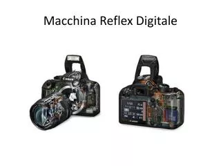 macchina reflex digitale
