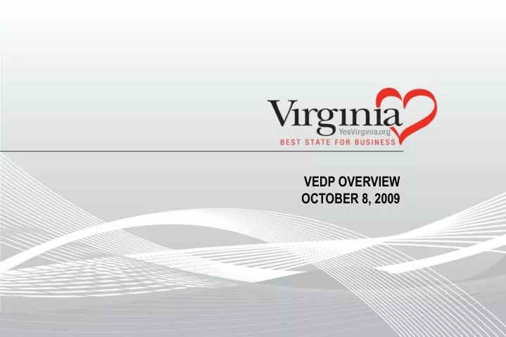 vedp overview october 8 2009