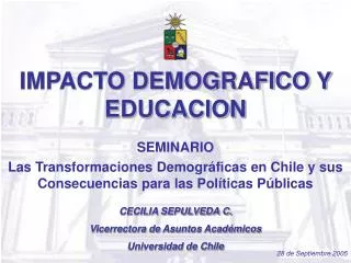 impacto demografico y educacion