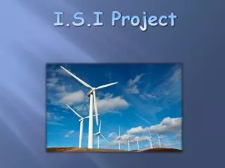 I.S.I Project