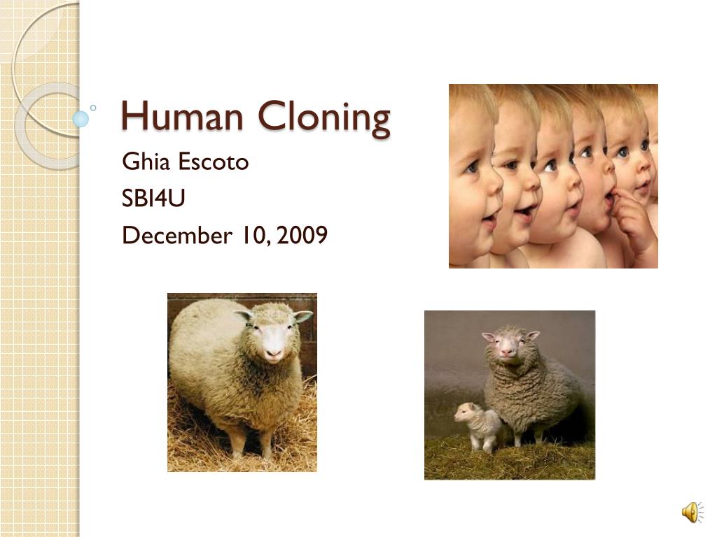 PPT - Human Cloning PowerPoint Presentation, free download - ID:4921773