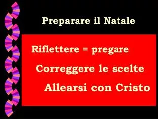 preparare il natale
