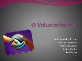 o voluntariado