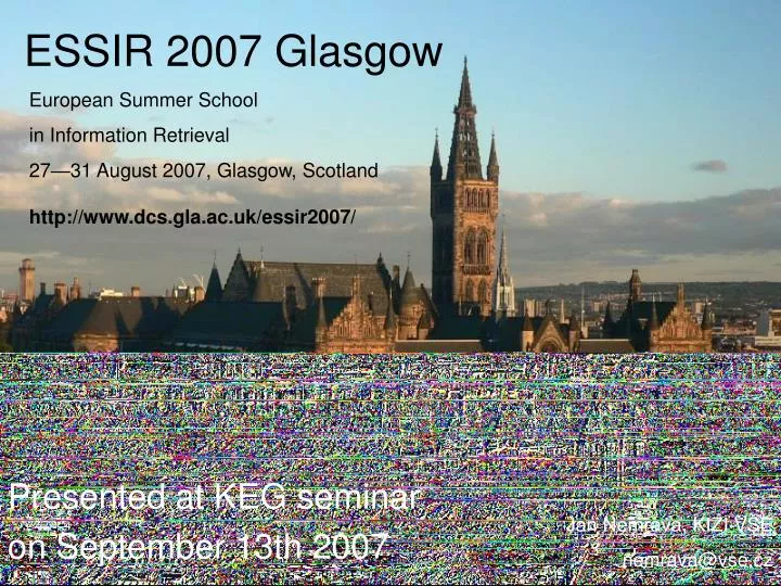 essir 2007 glasgow