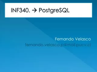 inf340 postgresql
