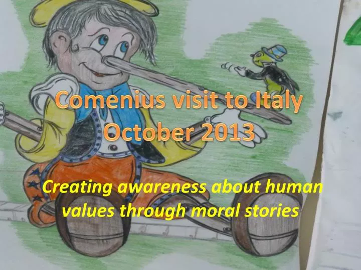 creating awareness about human values through moral stories