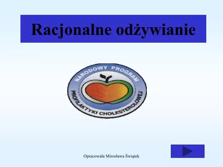 racjonalne od ywianie