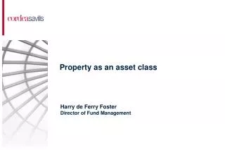 Property as an asset class