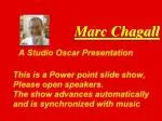 Marc Chagall - slide 1