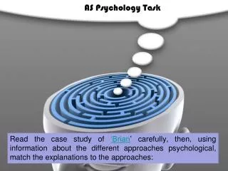 AS Psychology Task
