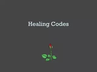 healing codes