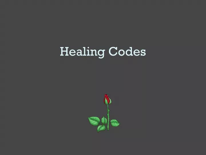 healing codes