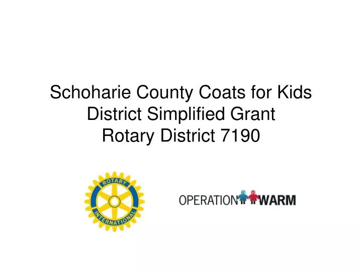 schoharie county coats for kids district simplified grant rotary district 7190