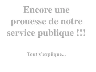 tout s explique