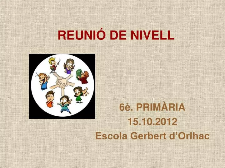 reuni de nivell