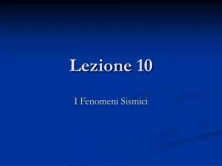 lezione 10