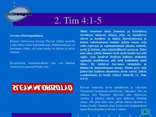 2 tim 4 1 5