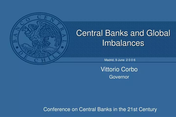 central banks and global imbalances