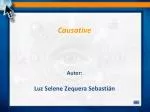 Causative - slide 1