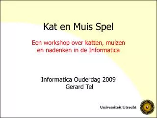 kat en muis spel