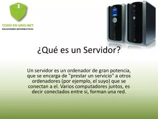 qu es un servidor