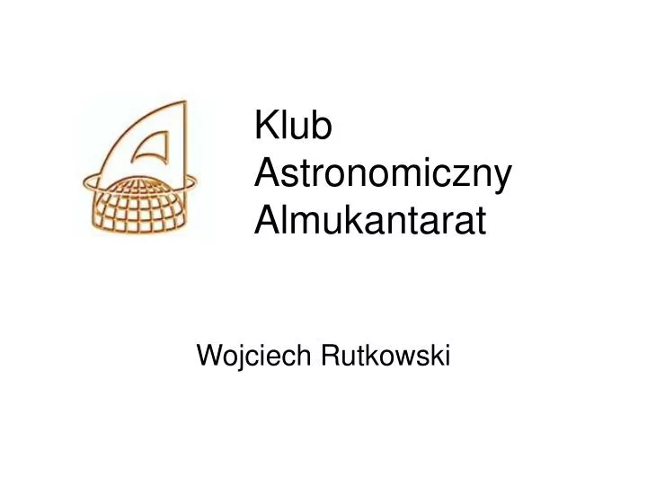 klub astronomiczny almukantarat