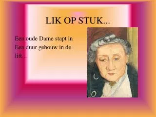 lik op stuk